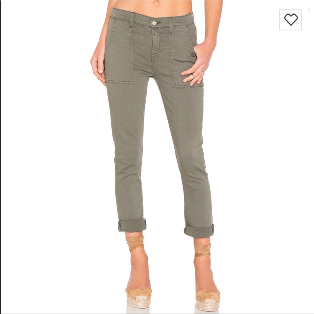 NWT Seven for all mankind military pant olivegreen